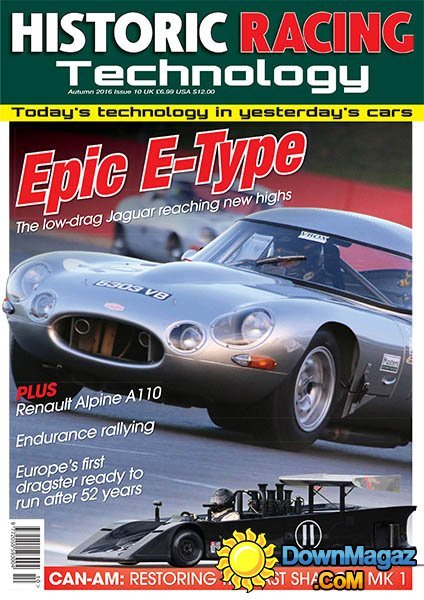 Historic Racing Technology - Autumn 2016 Historic Racing Technology - Autumn 2016