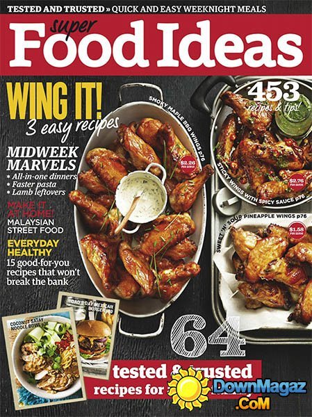 Super Food Ideas - September 2016 Super Food Ideas - September 2016