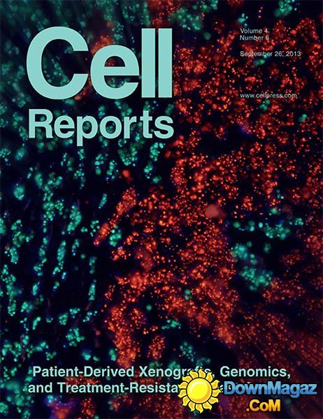 Cell Reports - 26 September 2013 Cell Reports - 26 September 2013