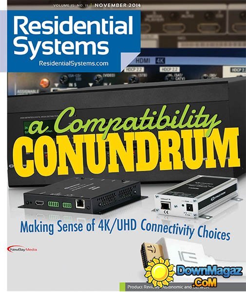 Residential Systems - November 2014 Residential Systems - November 2014