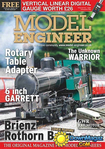 Model Engineer - 20 February 2015