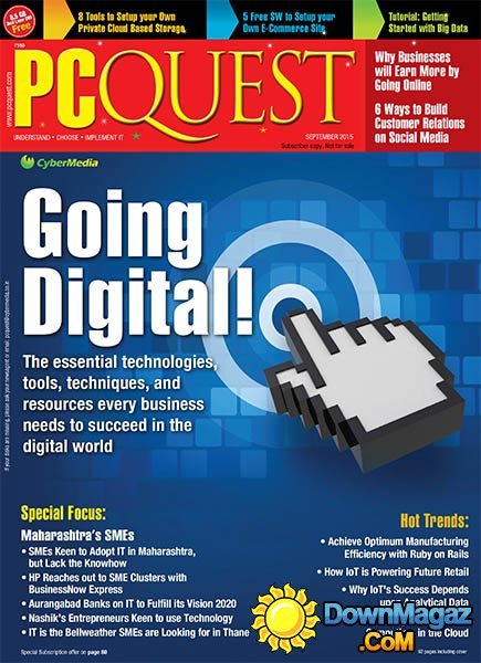 PCQuest IN - September 2015 PCQuest IN - September 2015