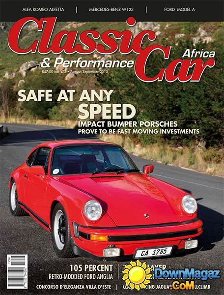 Classic & Performance Car Africa - August-September 2015