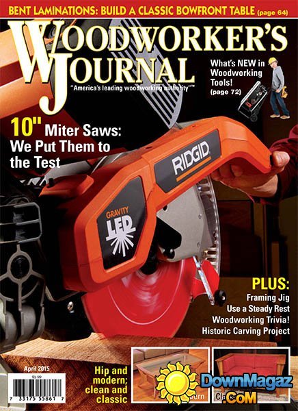 Woodworker's Journal - April 2015