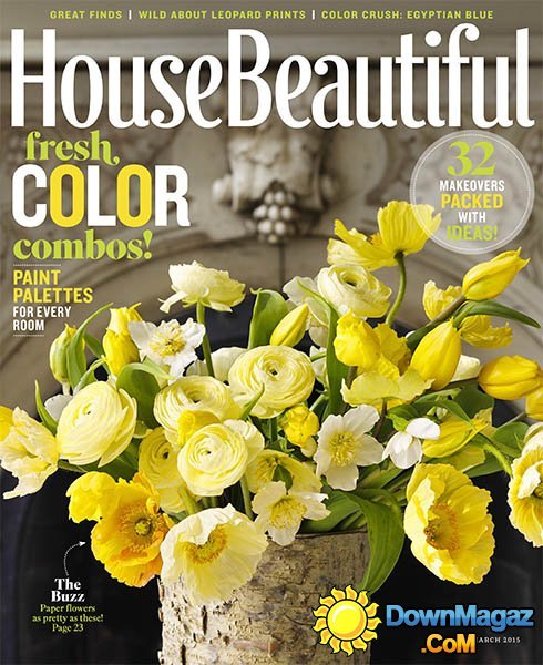 House Beautiful USA - March 2015 House Beautiful USA - March 2015
