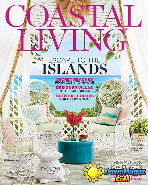 Coastal Living USA - February 2016 Coastal Living USA - February 2016