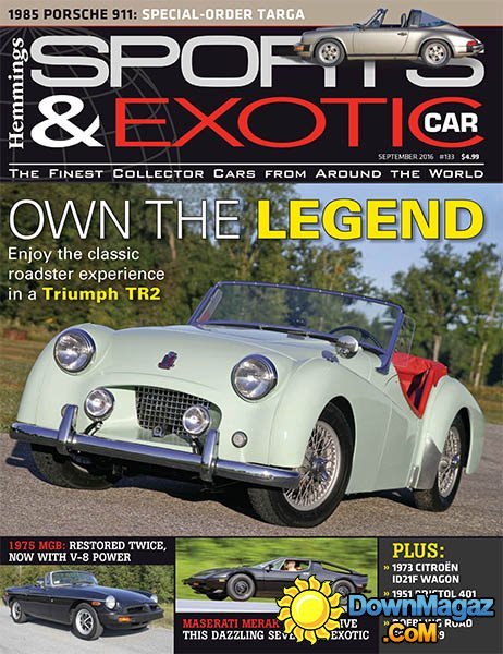 Hemmings Sports & Exotic Car - September 2016 Hemmings Sports & Exotic Car - September 2016