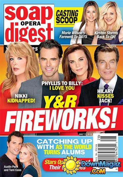 Soap Opera Digest - 11 July 2016