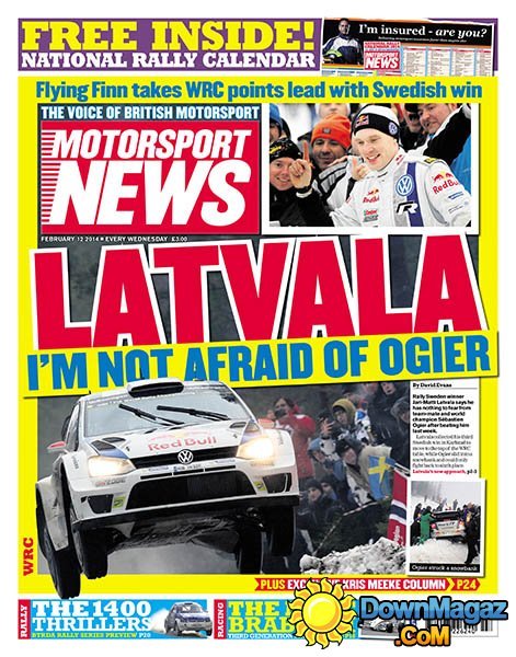 Motorsport News - 12 February 2014