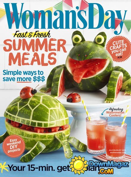 Woman's Day USA - July - August 2015