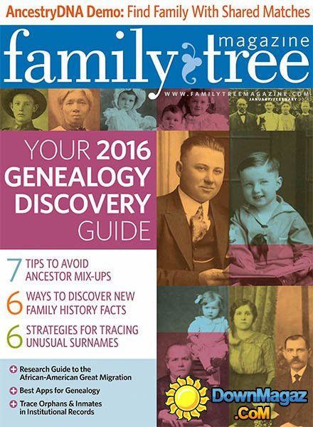 Family Tree USA - January-February 2016 Family Tree USA - January-February 2016