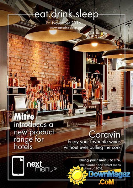 Eat. Drink. Sleep - November 2016