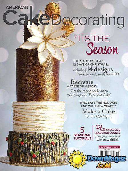 American Cake Decorating – November-December 2015 American Cake Decorating – November-December 2015