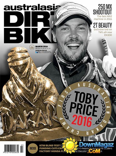 Australasian Dirt Bike - March 2016