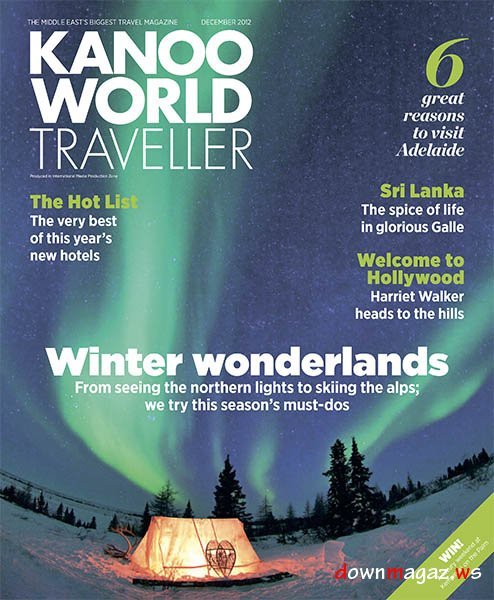 Kanoo World Traveller - December 2012 Kanoo World Traveller - December 2012