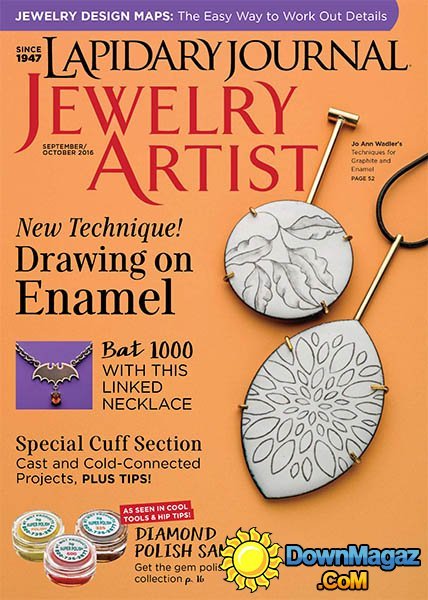 Lapidary Journal Jewelry Artist - September-October 2016 Lapidary Journal Jewelry Artist - September-October 2016
