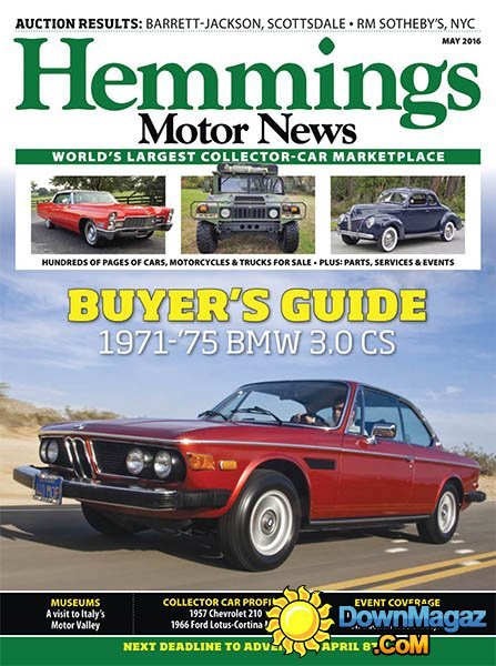 Hemmings Motor News - May 2016 Hemmings Motor News - May 2016