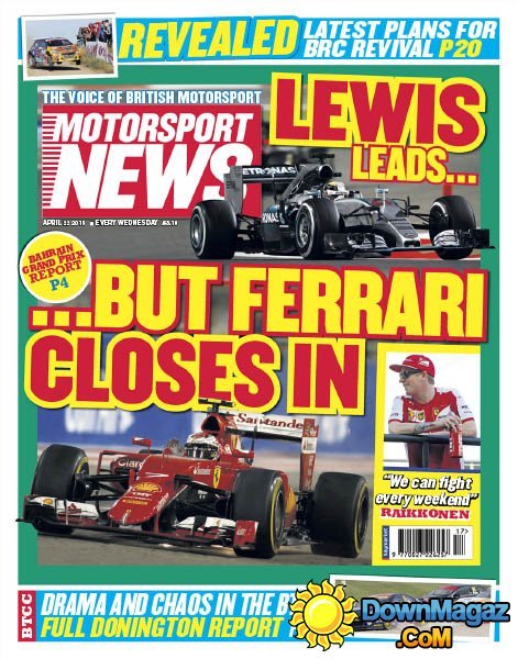 Motorsport News - 22 April 2015
