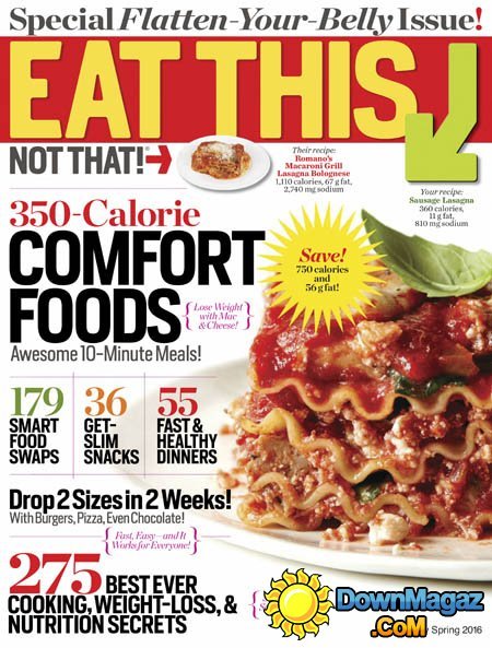Eat This, Not That! USA - Spring 2016 Eat This, Not That! USA - Spring 2016