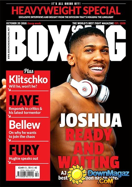Boxing News - October 20, 2016 Boxing News - October 20, 2016