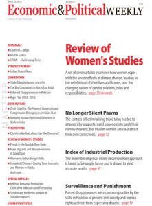 Economic & Political Weekly - 28.04.2018 Economic & Political Weekly - 28.04.2018