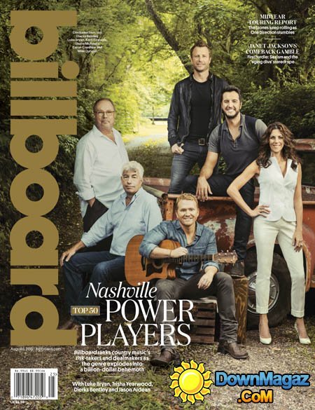 Billboard USA - 1 August 2015 Billboard USA - 1 August 2015
