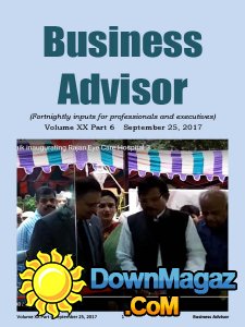 Business Advisor - 24.09.2017 Business Advisor - 24.09.2017