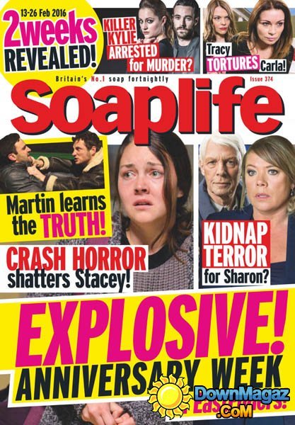 Soaplife UK - 13 February 2016 Soaplife UK - 13 February 2016