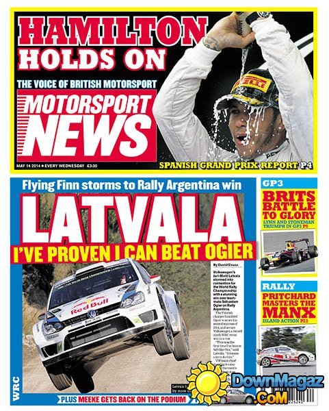 Motorsport News - 14 May 2014