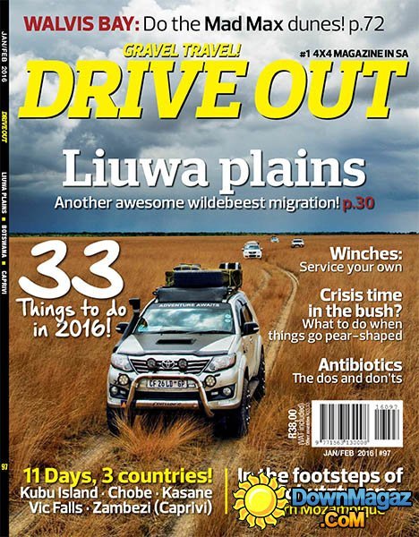 Drive Out SA - January 2016 Drive Out SA - January 2016