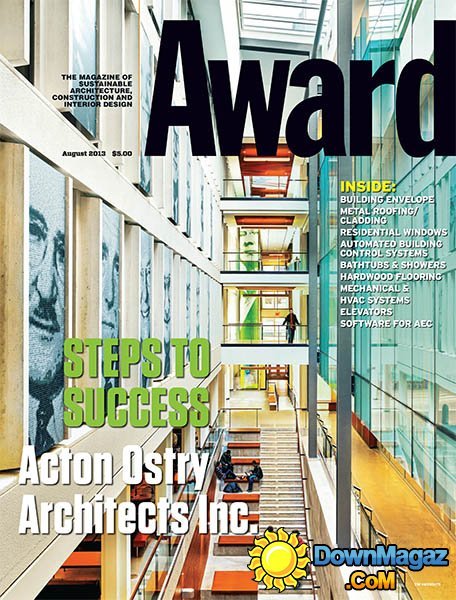 Award - August 2013 Award - August 2013