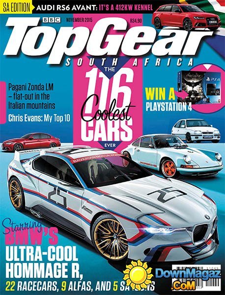 BBC Top Gear SA - November 2015 BBC Top Gear SA - November 2015