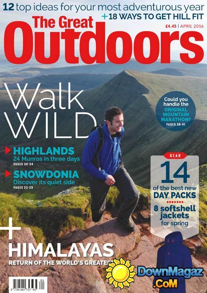 The Great Outdoors - April 2016 The Great Outdoors - April 2016