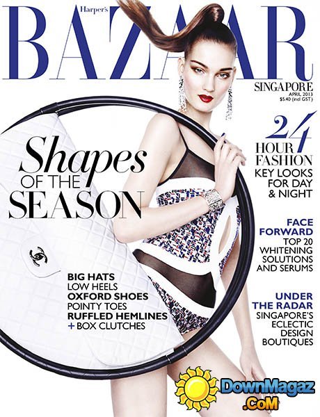 Harper's Bazaar Singapore - April 2013