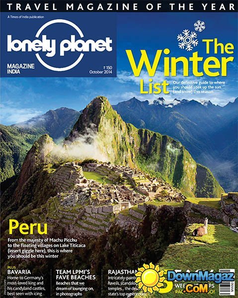Lonely Planet India - October 2014