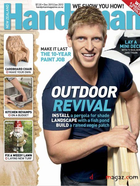 Handyman New Zealand - December 2011-January 2012 Handyman New Zealand - December 2011-January 2012