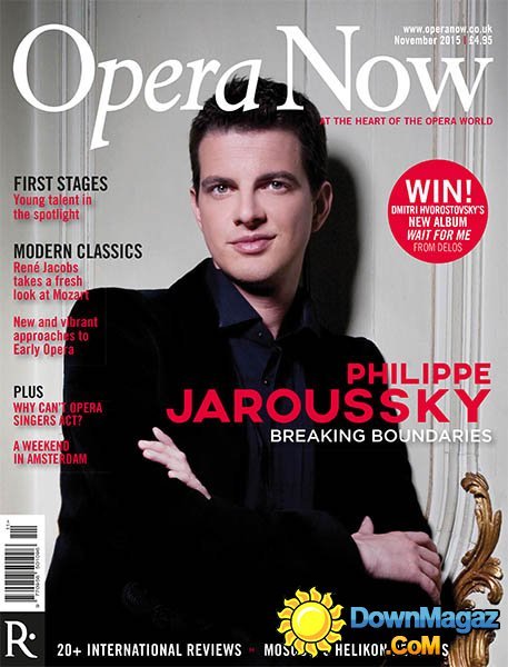 Opera Now UK - November 2015 Opera Now UK - November 2015