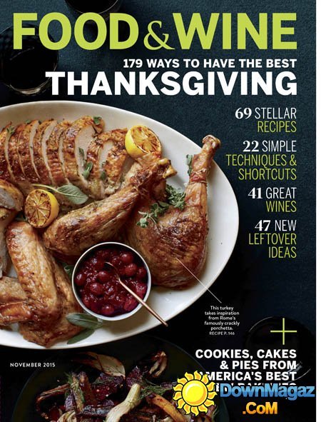 Food & Wine USA - November 2015