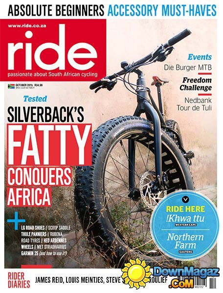 Ride SA - October 2015 Ride SA - October 2015
