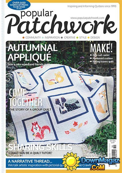 Popular Patchwork - October 2016