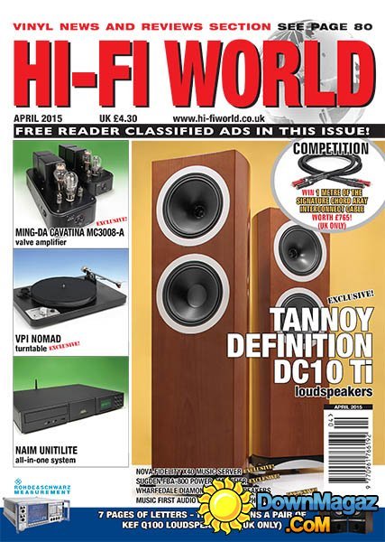 HI-FI WORLD - April 2015