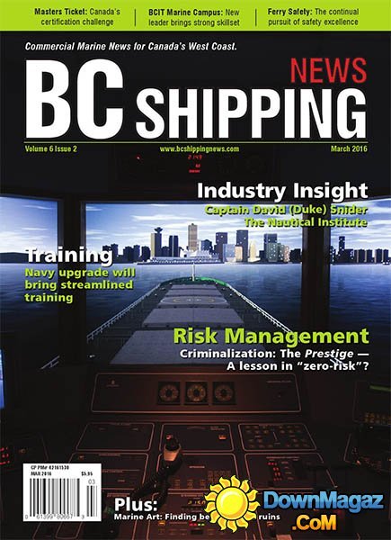 BC Shipping News - March 2016 BC Shipping News - March 2016