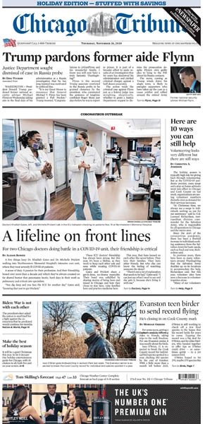 Chicago Tribune – 11.26.2020