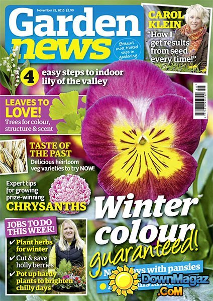 Garden News UK - 28 November 2015 Garden News UK - 28 November 2015