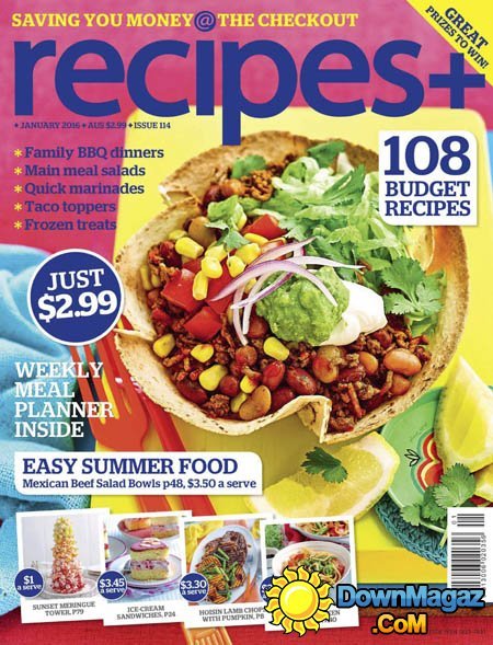 recipes+ UK - January 2016 recipes+ UK - January 2016