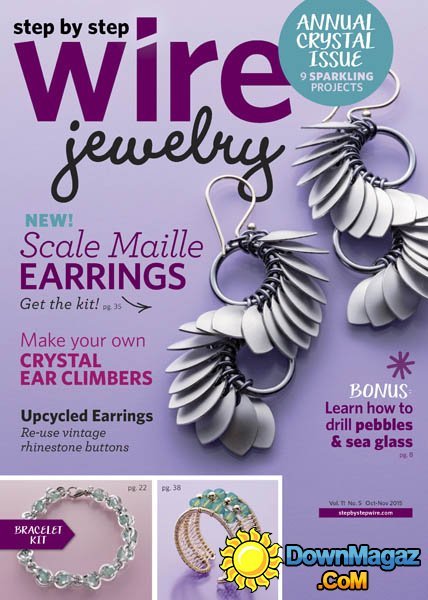 Step by Step Wire Jewelry USA - October - November 2015 Step by Step Wire Jewelry USA - October - November 2015