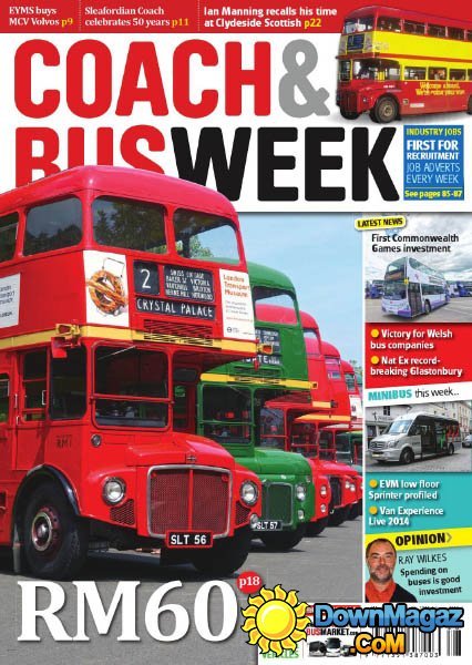Coach & Bus Week - Issue 1146, 16 July 2014 Coach & Bus Week - Issue 1146, 16 July 2014