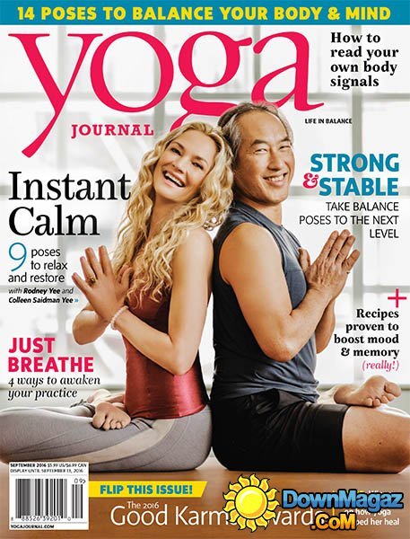 Yoga Journal USA - September 2016 Yoga Journal USA - September 2016