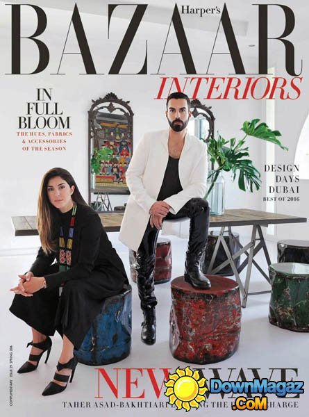 Harper's Bazaar Interiors Arabia - March - April 2016 Harper's Bazaar Interiors Arabia - March - April 2016