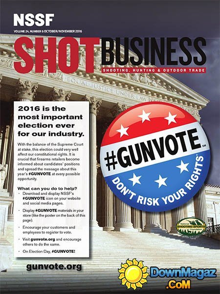Shot Business - October-November 2016 Shot Business - October-November 2016